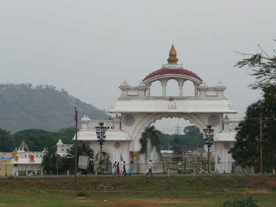 Auf dem Weg zum Palast von Mysore