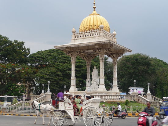 New Statue  Circle Mysore