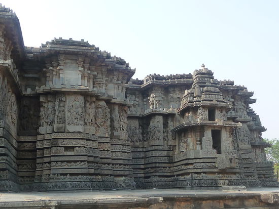 Hoysaleshvara Tempel in Halebid und seit 2023  Unesco Weltkulturerbe