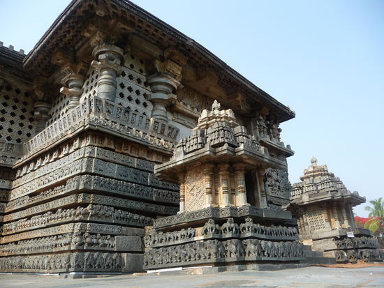 Hoysaleshvara Tempel in Halebid