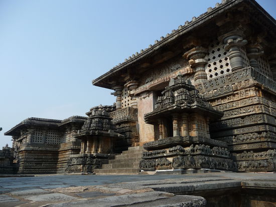Hoysaleshvara Tempel in Halebid und seit 2023  Unesco Weltkulturerbe