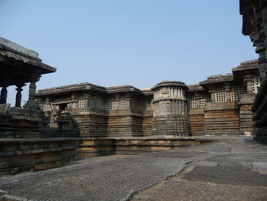 Hoysaleshvara Tempel in Halebid