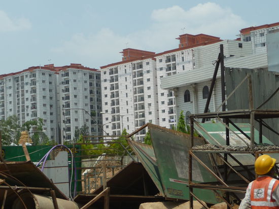 Neue Wohnhäuser in Bangalore