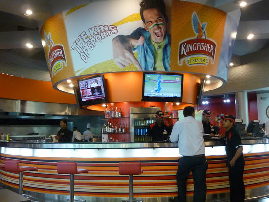 Restaurant im Flughafen Bangalore