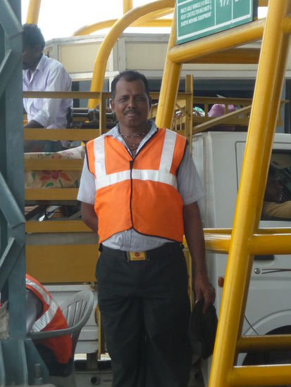 Ein Beamter wollte aufs Foto