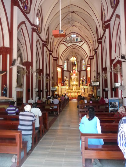 Basilika of de Sacred Heart Pondicherry