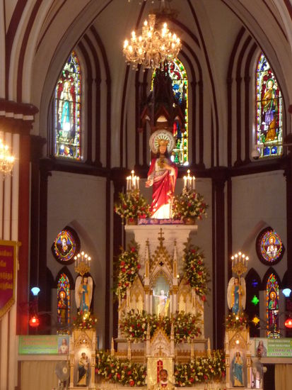 Basilika of de Sacred Heart Pondicherry