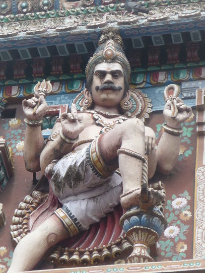 Figuren am Nataraja Tempel Chidambaram