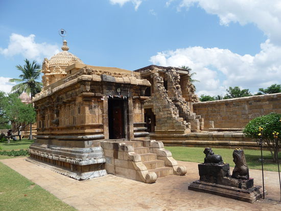 Im inneren der Tempelanlage