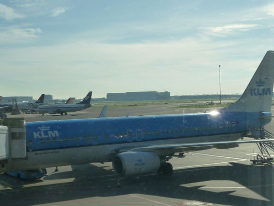 KLM in Schiphol Amsterdam