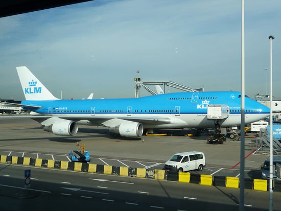747 Jumbo von KLM in Schiphol Amsterdam