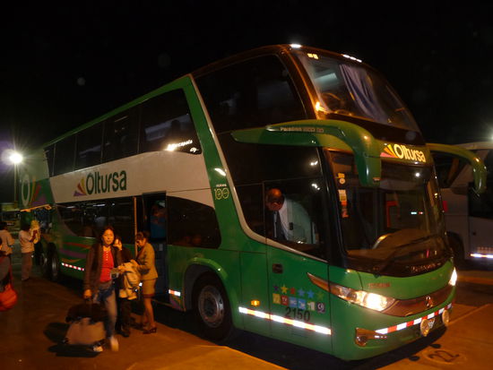 Am Abend komme ich in Trujillo an nach 8 Stunden Busfahrt.