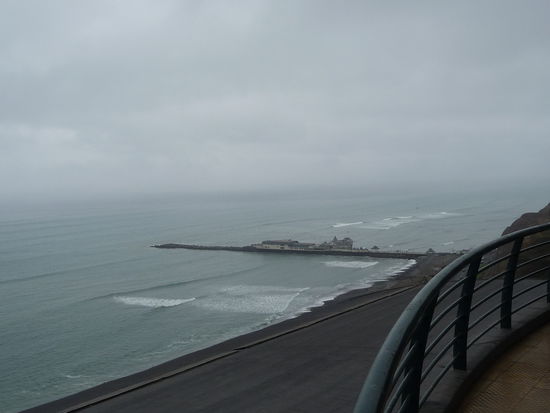 Pazifik Küste im Stadtteil Miraflores