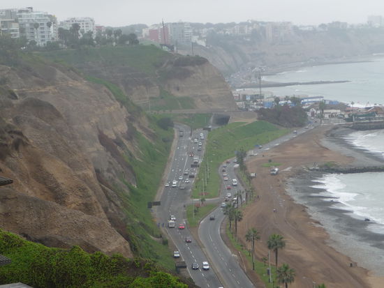 Pazifik Küste im Stadtteil Miraflores