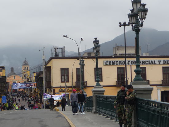 Koloniale Altstadt in Lima