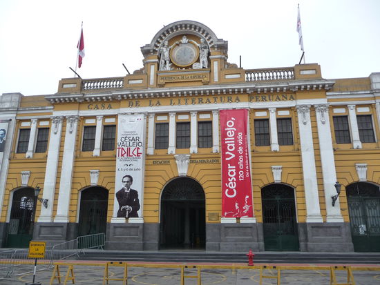 Desamperados Alter Bahnhof in Lima