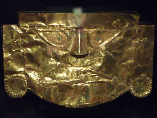 Goldmaske der Inkas
