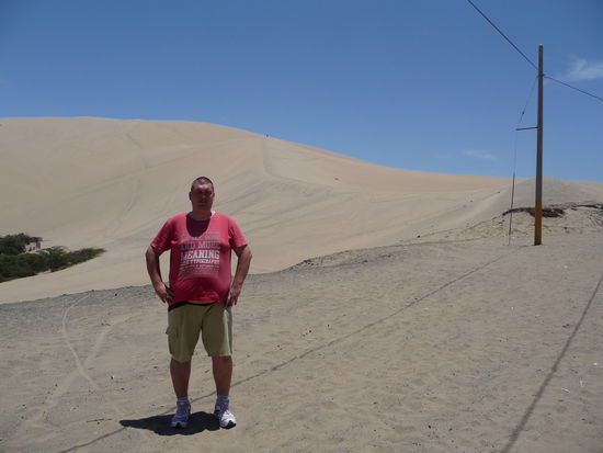 Ich in der Huacachina Oase