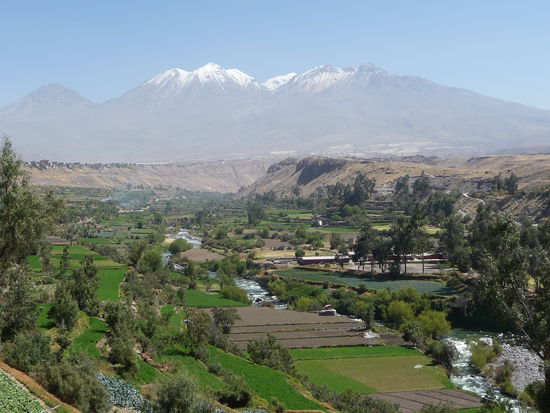 Vulkane in der Umgebung von Arequipa