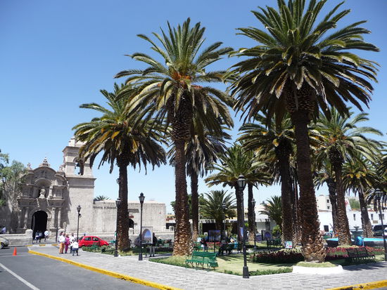 Hauptplatz in Yanahuara