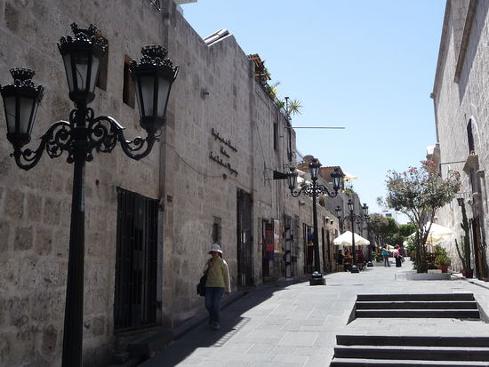 Weiter gehr es durch die koloniale Altstadt von Arequipa