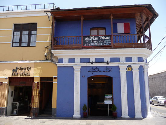 Schöne Kolonialgebäude in Arequipa