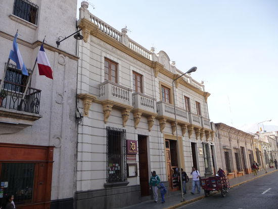 Schöne Kolonialgebäude in Arequipa
