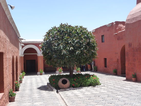 Einer von mehreren Innenhöfen