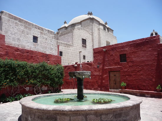 Einer von mehreren Brunnen