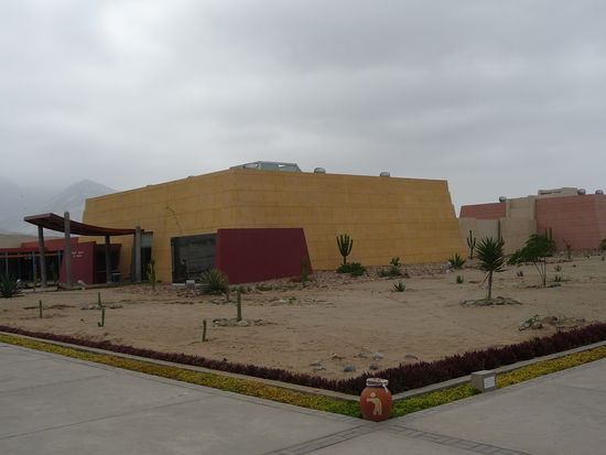 Mochica Museum eröffnet 2008 leider wie so oft in Peru mit Foto Verbot
