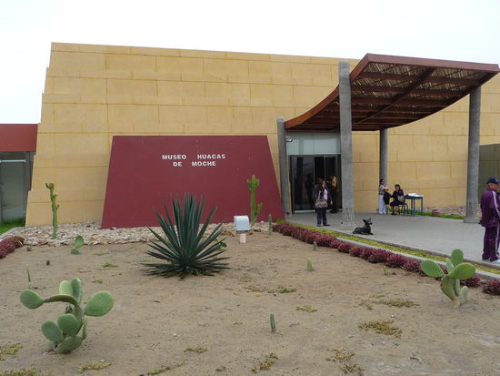 Mochica Museum eröffnet 2008 leider wie so oft in Peru mit Foto Verbot