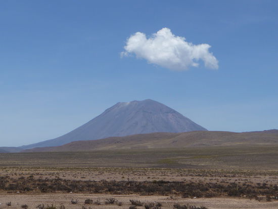 Vulkane in den Anden