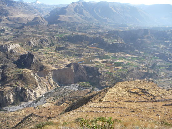 Fahrt durch den Colca Canyon