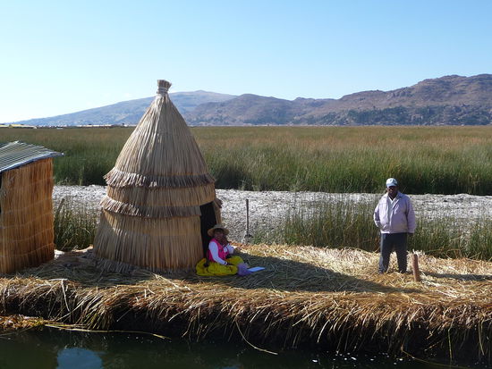 Erste Inseln der Uros