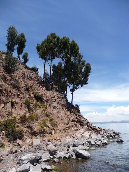 Angekommen am anderen Ende der Insel