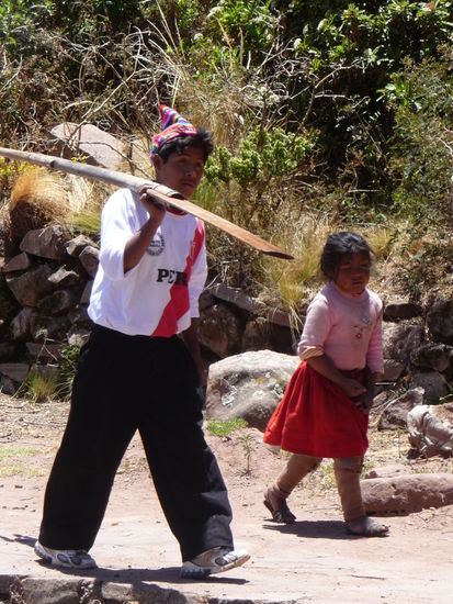 Papa kommt und hilft