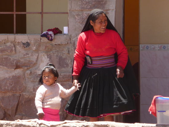 Enkeltochter und Oma