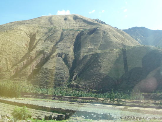 Die Landschaft verändert sich etwas und es wird grüner