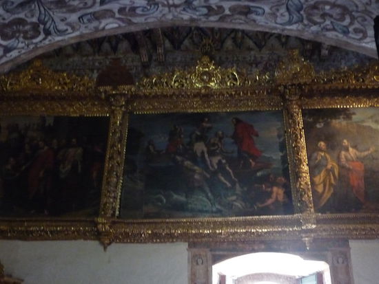 Gemälde in der Jesuitenkirche von Andahuaylillas