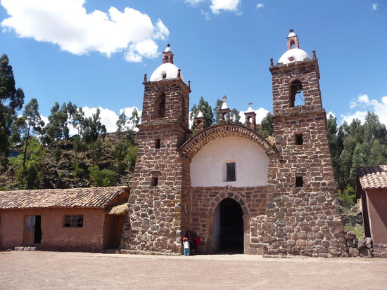 Die Kapelle in Raqchi aus dem 18. Jh.