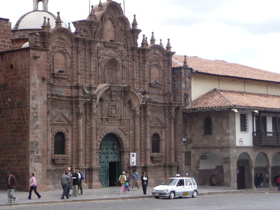 Kirche Company of Jesus am Plaza de Armas in Cusco