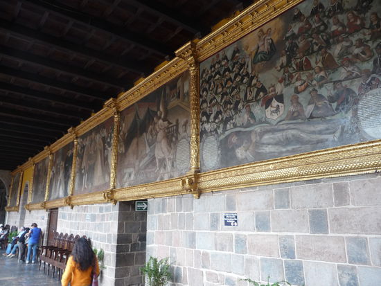 Schöne Wandgemälde