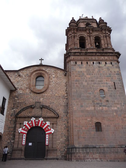 Kirche Santo Domingo Eingang - Eintritt 10 Soles = 2,90 Euro