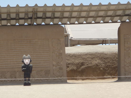 Haupt Zeremonialplatz Chan Chan