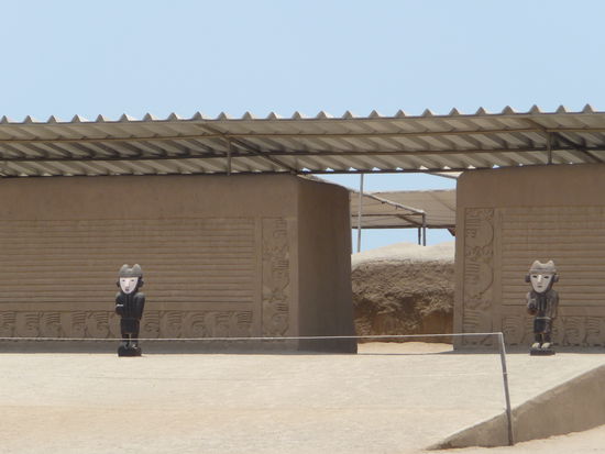 Haupt Zeremonialplatz Chan Chan