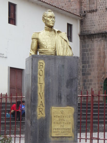 Denkmal für Herrn Bolivar