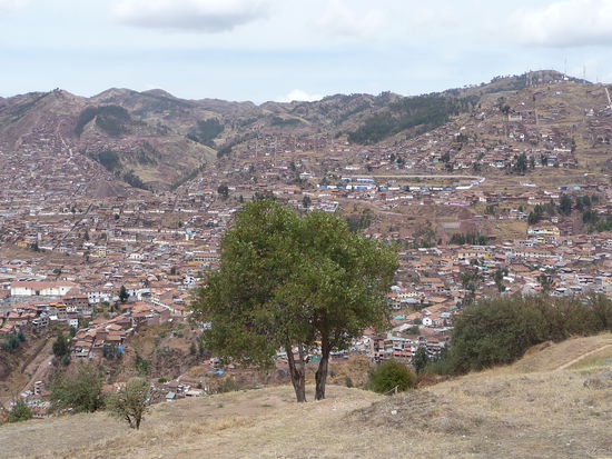 Blick auf Cuzco