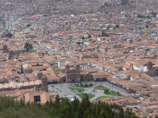 Blick auf Cuzco