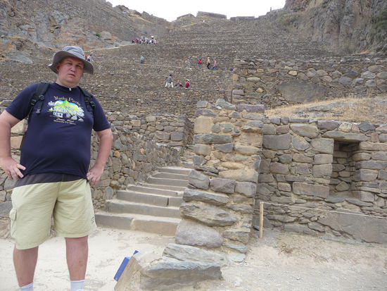 Ich in Ollantaytambo