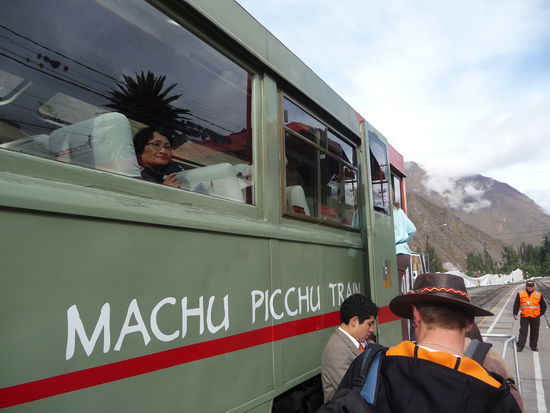 Mit disem Zug fahre ich mit